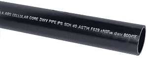 PIPE ABS-DWV FOAM CORE 4X10   