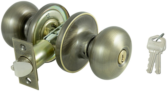 ProSource TF800V-PS Entry Knob, Stainless Steel, KW1, KA3 Keyway, 3 Grade