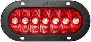 S/T/T LIGHT KIT LED OVAL RED  