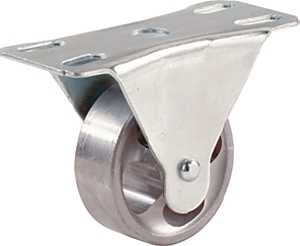 CASTER RIGID 3IN SEMI STEEL   