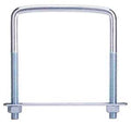 BOLT U SQUARE 3/8X4X5IN STEEL 