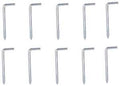 SQUARE SCREW HOOK 1-3/8IN ZP  