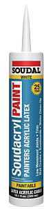 CAULK ACRYLIC LATEX WHT 10.1OZ