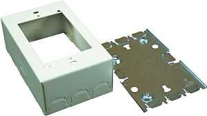 1-3/4IN IVORY DEVICE BOX      