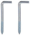 SQUARE SCREW HOOK STL 3IN ZP  