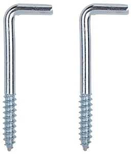 SQUARE SCREW HOOK STL 3IN ZP  