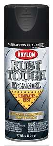PAINT SPRAY FLAT BLACK 12OZ   