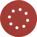 SANDPAPER ORBT 8HL 100GRT 5IN 