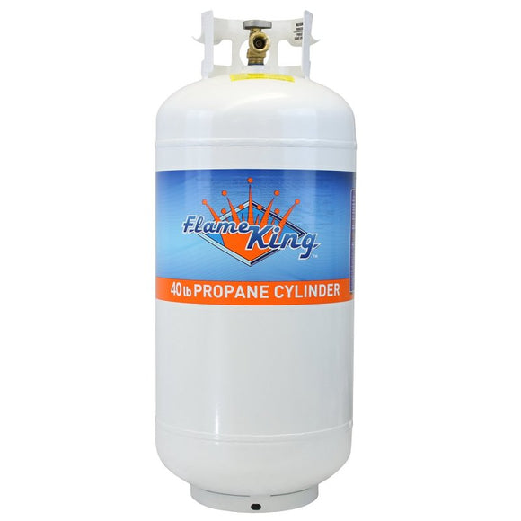 Flame King YSN401 LP Cylinder With OPD, 40 lb Tank, Steel