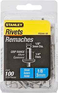 RIVET 1/8 X 1/4IN STEEL       