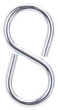 S-HOOK 2-1/8IN CLOSED ZINC PLT