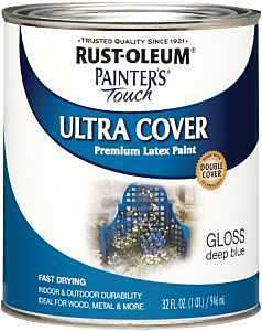 PAINT ACRY GLOSS DP BLUE QT   