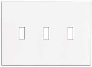 WALL PLT 3G TGL SCRLSS MID WHT