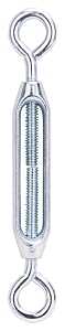 TURNBUCKLE EYE/EYE 7/32X6.5 ZN