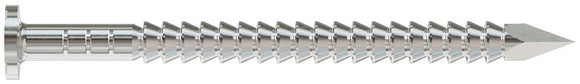 Simpson Strong-Tie S3SND5 Wood Siding Nail, 3D, 1-1/4 in L, Stainless Steel, Full Round Head, Annular Ring Shank, 5 lb