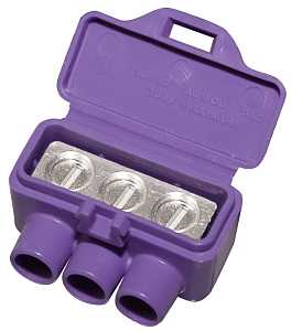CONNECTOR LUG 3PRT ALUM/COPPER