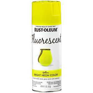 PAINT SPRAY FLUOR YELLOW 11OZ 
