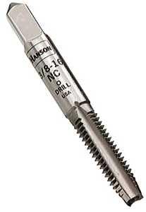 TAP PLUG 3/8IN-24NF SAE STEEL 
