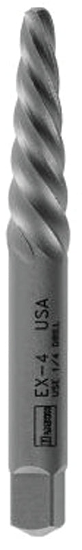 Irwin Hanson POWER-GRIP 534 Series 53405 Screw Extractor, EX-5 Extractor, Spiral Flute, Steel