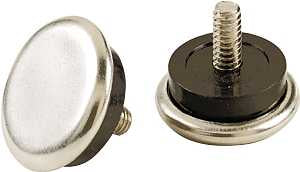 GLIDE FURN 4PK 7/8IN NICKEL   