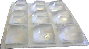 BUMPERS VINYL CLEAR 1/2IN     