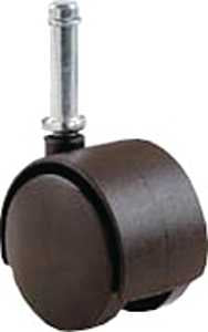 CASTER FURNITURE 2WHL BLK 2IN 
