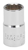 SOCKET STD 9/16IN X 12PT 1/2DR