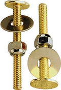TOILET BOLT SET 5/16X2-1/4 BRS