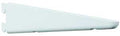 BRACKET SHELF TWIN WHT 10.5IN 