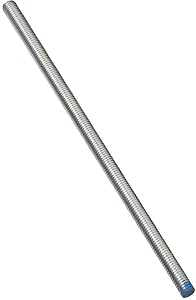 STEEL ROD THRD ZN BLU1/2-13X12