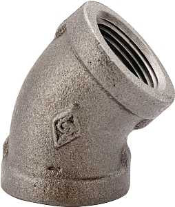 ELBOW 45DEG BLACK 1-1/2       