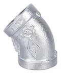 ELBOW 45DEG GALV 1/2          