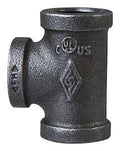 TEE BLK MALLEABLE PIPE 1-1/4  