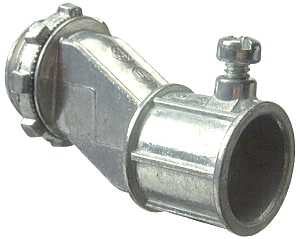 CONNECTOR ZNC EMT OFFSET 1/2IN