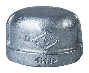 CAP MALLEABLE GALV 1IN        