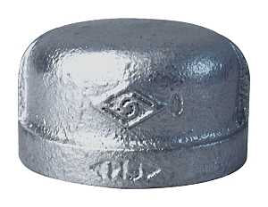 CAP MALLEABLE GALV 1-1/4      