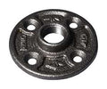FLOOR FLANGE BLK MALLEABLE 1/2