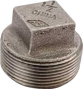 PLUG BLACK MALLEABLE 3/8      