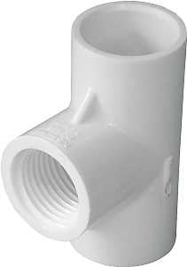 TEE PVC SLIPXSLIP 1/2         