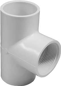 TEE PVC SLIPXSLIP 2 IN        
