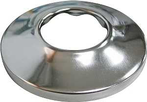 BATH FLANGE SHALLOW CHRM 1-1/4