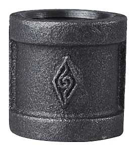 COUPLING BLACK MALLEABLE 3/4  