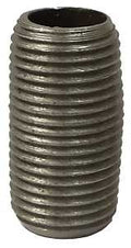 PIPE NIPPLE BLACK 1/4XCLOSE   