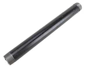 PIPE NIPPLE BLACK 1/4X3       