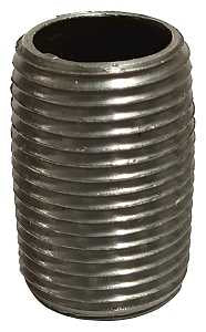 PIPE NIPPLE BLACK 3/8XCLOSE   