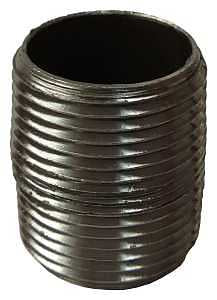 PIPE NIPPLE BLACK 1-1/4XCLOSE 