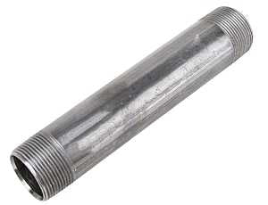 PIPE NIPPLE BLACK 1-1/4X2-1/2 