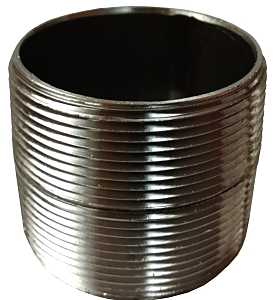 PIPE NIPPLE BLACK 2XCLOSE     