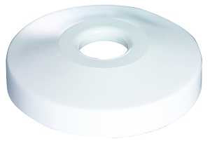 BATH FLANGE SHALLOW WHT 1/2   