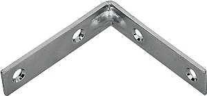 BRACE CORNER STL 1.5X1/2IN ZNC